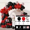 Conjunto de Balões Transfronteiriços Tema Balão de Aniversário Guirlanda de Festa Amazon Arco Corrente de Balões Infantis Decoração Arranjo