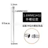 Acero inoxidable guía de punción varilla guía de aguja piercing aguja de inserción roscada desechable tracción Jiang aguja auxiliar titanio