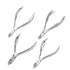 Alicate de Cutícula de Aço Inoxidável Ferramenta de Beleza Portátil para Remover Peles Mortas e Cuidado com as Unhas, Cortador de Unhas Afiado