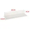 Estante de Metal para Montar en la Pared Estantería Divisor para Sala de Estar Dormitorio Estante de Almacenamiento Clavo Decorativo de Pared Salón