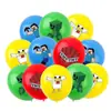 Globo de Látex de Juego Pixelado de 12 Pulgadas Minecraft Fondo para Fiesta Infantil Decoración de Lugar Globo Globo