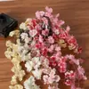 Cipó de Flor de Cerejeira Artificial para Dutos de Ar Condicionado, Cipó de Flores Decorativo, Cipó Decorativo de Flor de Pessegueiro Artificial, Cipó de Flores Artificiais
