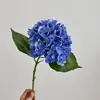 Flores Artificiales de Alta Gama con un Tacto Realista, Flores Artificiales de Hortensia para Decoraciones de Sala de Estar y Mesa de Comedor, Accesorios para Fotografía, Flores Artificiales de Hortensia