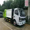 Fabricantes de Camión Compactador de Basura Dongfeng de 8 Metros Cúbicos Ahora Coche Motor de 150 Caballos de Fuerza Caja de Cambios Rápida de 6 Velocidades