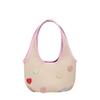 Bolso de hombro estilo coreano de moda para mujer, sencillo e informal, bolso de mano colorido y elegante, 2024