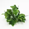Simulação de material de parede de planta de endro verde 7 ramos maço planta verde planta em vaso parede de planta verde engenharia paisagismo arranjo de flores decoração de folha verde