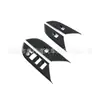 Adecuado para modelos 22-24 de Fortuner, Volante a la derecha Panel de cambios de la consola central Marco decorativo Moldura de cambios Adhesivo interior