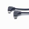 Kebaolong cable MICRO de un solo cabezal cable de carga con interfaz Android macho y hembra 2 núcleos fuente de alimentación 4 núcleos cable de datos de carga