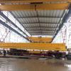 Grúa de doble viga con polipasto de 10 toneladas A5 Fabricante de grúas de 10 toneladas Grúa de estilo europeo con conversión de frecuencia de doble gancho de 16 toneladas