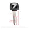 Adecuado para Motocicleta Honda Cbr954 929 Cb1300 Bumblebee 900 Llave en Blanco/Manija