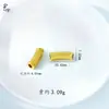 Accesorios DIY con los Diseños del Personaje '', Flor de Loto, Moneda y Tubo Curvo; Arena Dorada, Cobre Through-Hole, Chapado en Oro, Juego de Accesorios de Cadena para Joyería Estilo Chino