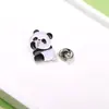 Broche Panda Estilo Chino Lindo Animal Insignia para Bolsa Ropa Accesorios para Bolsa Bambú Panda Gigante Cadena Pin de Solapa