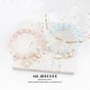 Pulsera de perro Mori Yugui súper hada para mujer, pulsera de cristal, pulsera para novias, dos cuentas para pareja ins, pulsera para estudiante