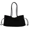 Bolsa Tote Meilade para o Trabalho para Mulheres 2026 Nova Outono Vintage Camurça Bolsa de Ombro Grande Capacidade Bolsa de Axila