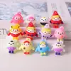 Agujero de spot caja ciega de música muñeca accesorios pequeños huevo Sanrio kulomi dios original llavero pequeño regalo colgante