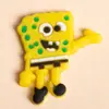 Accesorios de Resina DIY de Bob Esponja para Zapatos Crocs, Dijes para Zapatos, Hebillas para Zapatos, En Stock al por Mayor