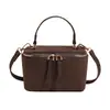 Bolso bandolera acolchado estilo tweed con cadena, bolso tipo caja para mujer, nuevo de otoño 2025, casual, textura de alta calidad, bolso de un solo hombro cruzado