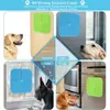 Tapete Lento para Alimentação de Pets Tapete de Lamber Comida Ventosa Divisória de Segurança Silicone Anti-Tombamento Prato Lento para Ajudar na Digestão e Anti-engasgo
