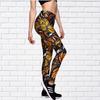 Pantalones de Yoga Multicolor para Mujer de Wish Más Vendidos con Estampado de Plumas Leggings de Yoga Ajustados XY6612