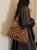 2026 Nuevo Bolso Sencillo Versátil de Lunares de un Hombro para Debajo del Brazo Bolso Cruzado Casual de Moda de Gama Alta para Mujer