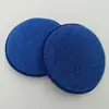 Almohadilla redonda de esponja de microfibra de 5 pulgadas para encerar y pulir autos, para detallado de autos