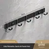 Gancho de Parede Sem Furos para Banheiro, Cabide Adesivo de Parede Atrás da Porta do Vaso Sanitário, Gancho para Casaco, Gancho Forte para Armazenamento