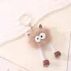 Muñeco Colgante de Elfo de Peluche Lindo de Dibujos Animados con Piernas Largas, Orejas de Bolita de Carbón Pequeña, Colgante para Llavero de Coche, Decoración de Bolso