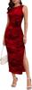 Comercio Exterior Ropa de Mujer Transfronterizo Temu Estación Independiente Shein Amazon Vestido Elegante Delgado Sin Mangas