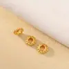 Separador de Girasol Plata 925 Chapado en Oro Separador de Engranaje de Copo de Nieve Materiales para Pulsera DIY Hechos a Mano Kit de Materiales de Joyería de Plata Accesorios