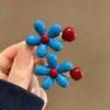 Pinzas para el cabello de color dopamina para mujer, exquisitas pinzas para flequillo, pinzas laterales con un toque de alta gama, pasadores dulces de pico de pato, accesorios para el cabello