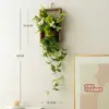 Parede de Plantas Artificiais Verdes da Moda, Flores Artificiais para Restaurante, Hotel, Parede da Sala de Estar, Fundo de TV, Decoração para Pendurar em Porta-Retratos, Reforma e Arranjo