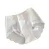 Pantaletas de Encaje Antibacteriano sin Costuras de Seda Helada de 10A para Mujer, Pantaletas Transpirables de Algodón Puro Extendido que se Ajustan a la Cadera sin Costuras para Mujer