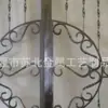 Puerta de Casa de Patio de Hierro Forjado Estilo Europeo, Puerta Metálica de Jardín Forjada a Mano, Puerta Sólida de Hierro Forjado para Paisajismo