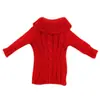 Muñeca babi soldado muñeca de tela BJD disfraz juguete muñeca de vinilo cuello invertido otoño e invierno suéter de 11.5 pulgadas