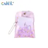 Caiyoule Compatível com Instax 3 polegadas / Quadrado Bolsa para Armazenamento de Fotos Mini Bolsa de Couro para Armazenamento de Acessórios Bolsa para Fotos