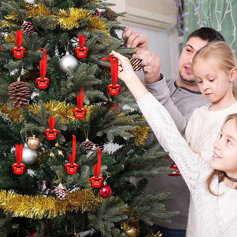 38MM丝带十字铃红色06