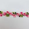 Encaje soluble en agua, encaje en stock, suministro de código de barras de color, cheongsam, accesorios de ropa para niños, accesorios de bricolaje, accesorios de encaje bordado