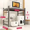 Estante Extensible para Microondas con Altura Ajustable, Estante Multifuncional de Cocina para Arrocera, Horno, Almacenamiento de Electrodomésticos