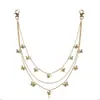 Joias transfronteiriças europeias e americanas novo multi-camada de corrente de metal corrente de cintura conjunto combinado feminino corrente de corpo atacado spot