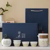 Conjunto de Chá de Viagem, Copo Rápido, Xícara de Chá de Luxo Leve para Exterior, Pequeno Conjunto, Presente de Negócios, Presente Lembrança