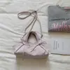 Shuai Mijia 2026 Nova Bolsa de Ombro de Bolinhas Estilo Coreano de Nicho, Bolsa Simples de Ombro, Bolsa Transversal Exquisita e Fashion para o Dia a Dia