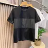 Camiseta de manga corta de seda de hielo para hombre, de verano, fina, holgada, de media manga, con cuello redondo, estilo montañés, ropa informal de moda.