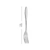 Cuchillo y Tenedor para Tripas de Pescado de Acero Inoxidable, Cuchillo y Tenedor para Bistec, Cuchara de Mesa, Cuchara y Tenedor de Postre de Hotel, Cuchara y Tenedor para Servir, Gama Completa de Vajilla Occidental