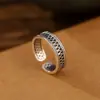 Anillo con Estilo Retro de Moda, Nueva Moda Nacional China, Personalidad Étnica, Anillo Versátil Elegante Clásico, Directo del Fabricante