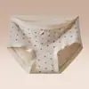 Calzones de Algodón Puro Antibacteriano 10A para Niñas Lindas, Cómodos y Amigables con la Piel, Anti-Exposición, No se Enrollan, Calzones Triangulares de Alta Elasticidad