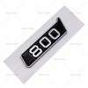 Adecuado para nuevo Mercedes-Benz Clase G W464 G500 G63 BRABUS G700 G 800 900 pegatinas de tabla de hojas