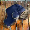 Sombrero Lei Feng Impermeable Protección para los Oídos Gorro de Invierno para Hombres y Mujeres Engrosado Noreste al Aire Libre Esquí Cálido Ciclismo Anti-frío y Anti-congelación Artefacto