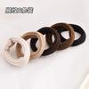 Goma para el pelo de mujer estilo coreano accesorios nudo cuerda para el pelo estilo popular no daña el pelo adulto estilo básico En stock cuerda para la cabeza fábrica venta al por mayor
