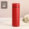 Taza de bolsillo mini de pequeña capacidad, taza de color sólido de acero inoxidable 316 con aislamiento al vacío, separación de té y agua, para preparar té portátil, personalizable