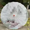Paraguas de Papel Aceitado Estilo Antiguo Paraguas de Tela de Seda Impreso Decoración de Paraguas Paraguas de Techo Paraguas Parasol Accesorios para Fotografía Paraguas de Pasarela Paraguas de Danza Hanfu